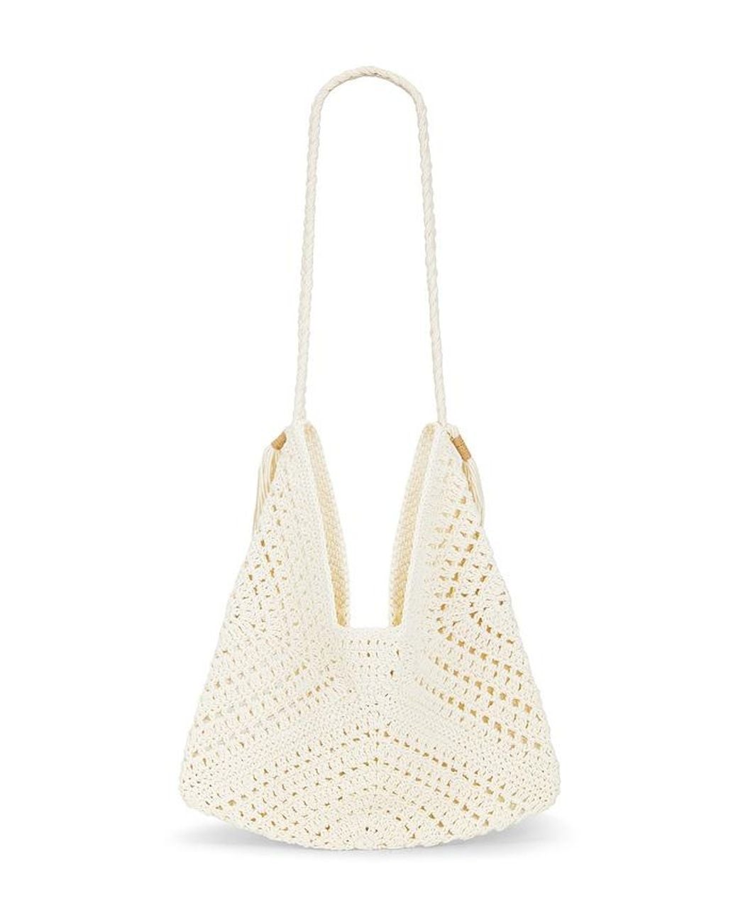 Lovers + Friends White Cameron Handbag