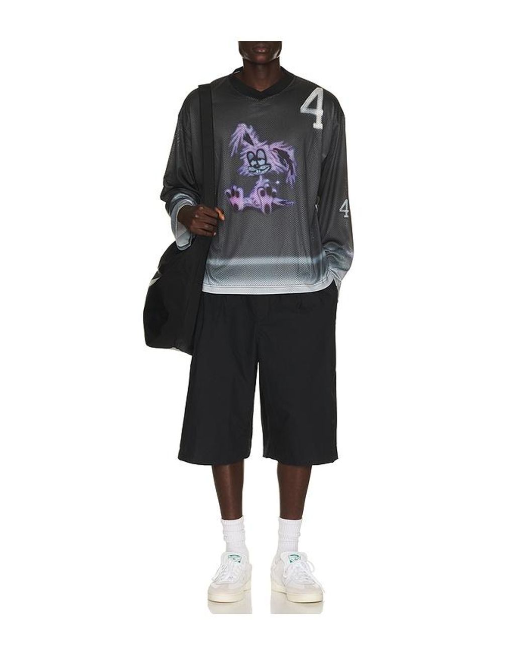 JUNGLES Black Todo Bien Moto Jersey for men