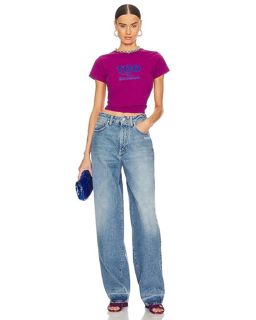 GUIZIO Purple Blessed Tee