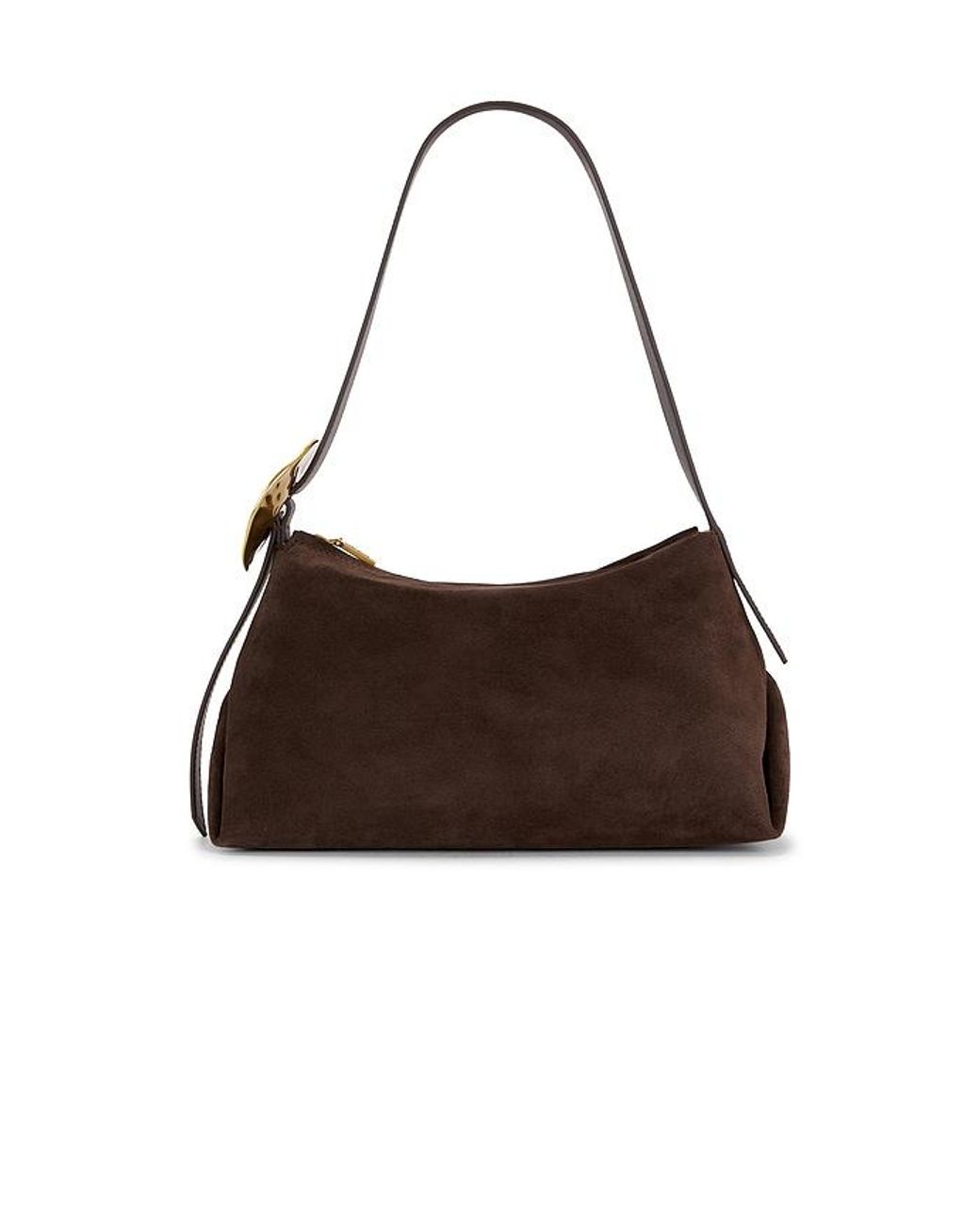 Cult Gaia Brown Preston Shoulder Bag