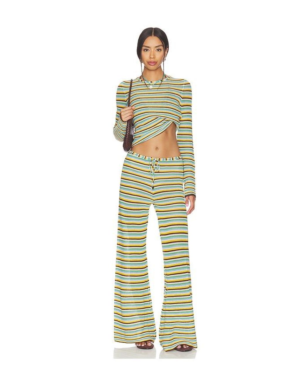 Solid & Striped Green The Ayden Pant