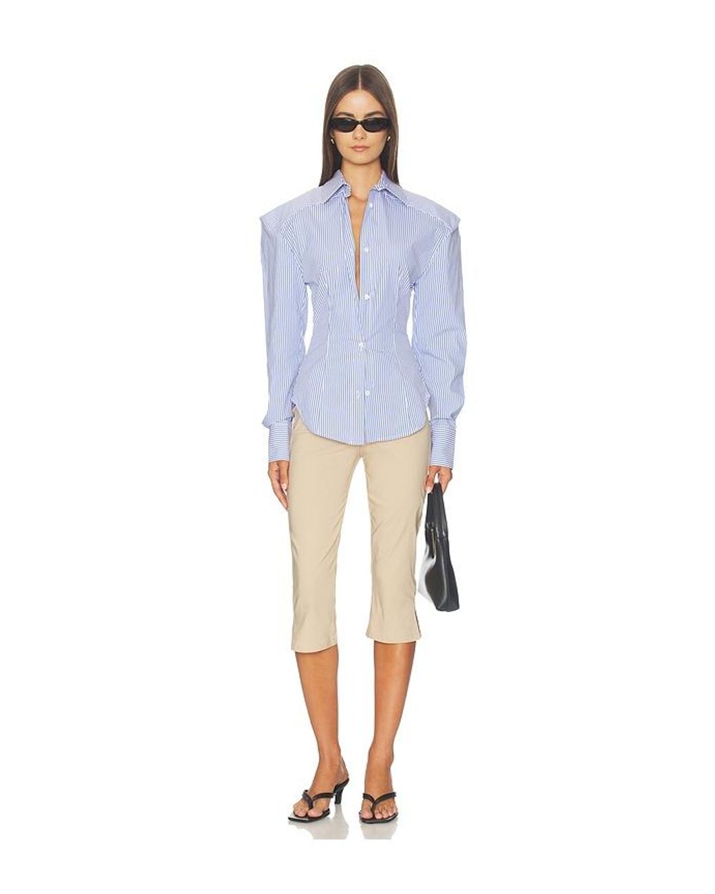 FRANÃOISE Blue Jemma Shirt