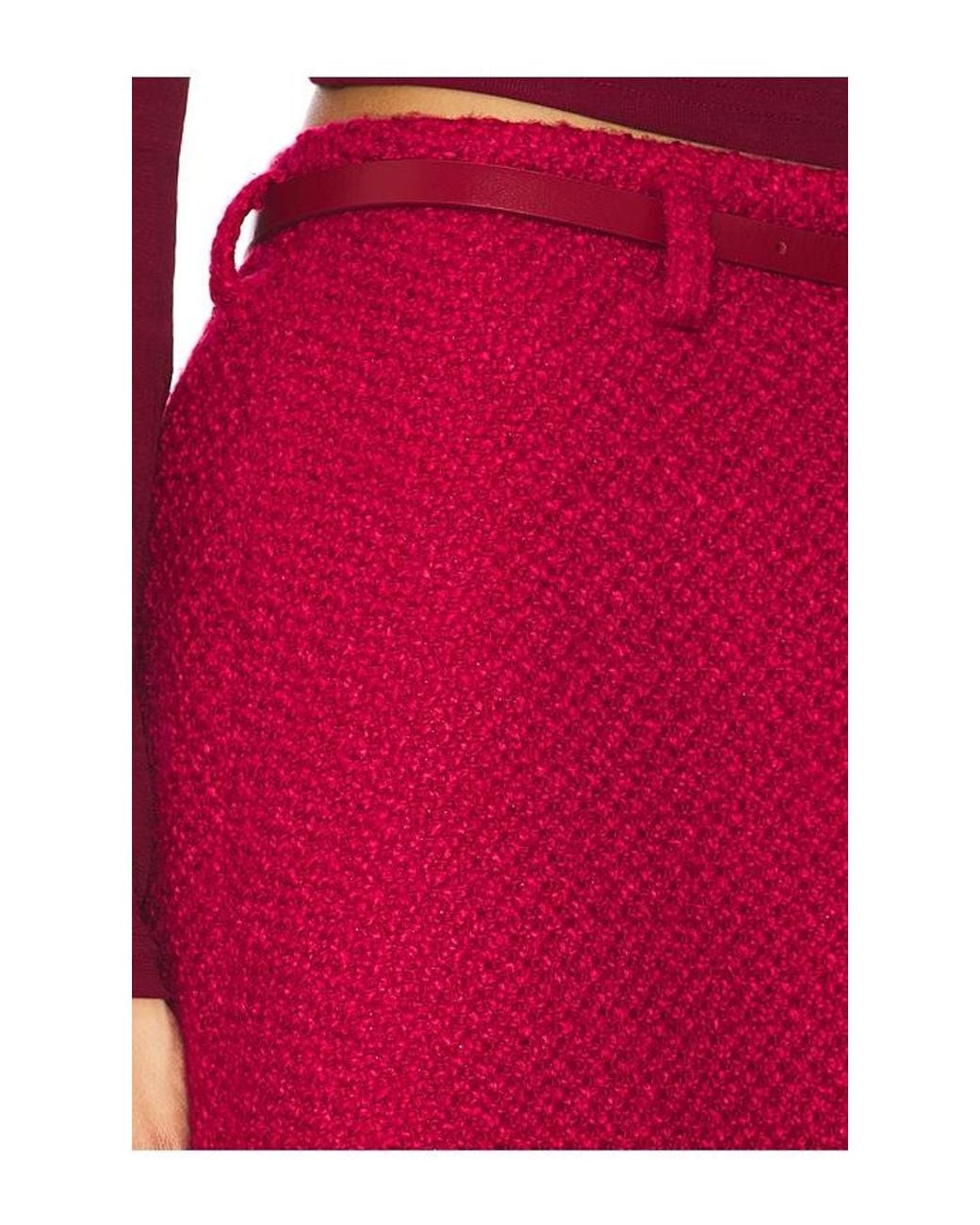 SER.O.YA Red Karla Mini Skirt