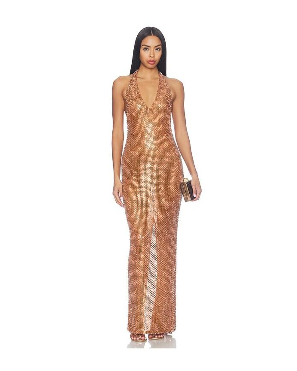retroféte Multicolor Lolly Sequin Dress