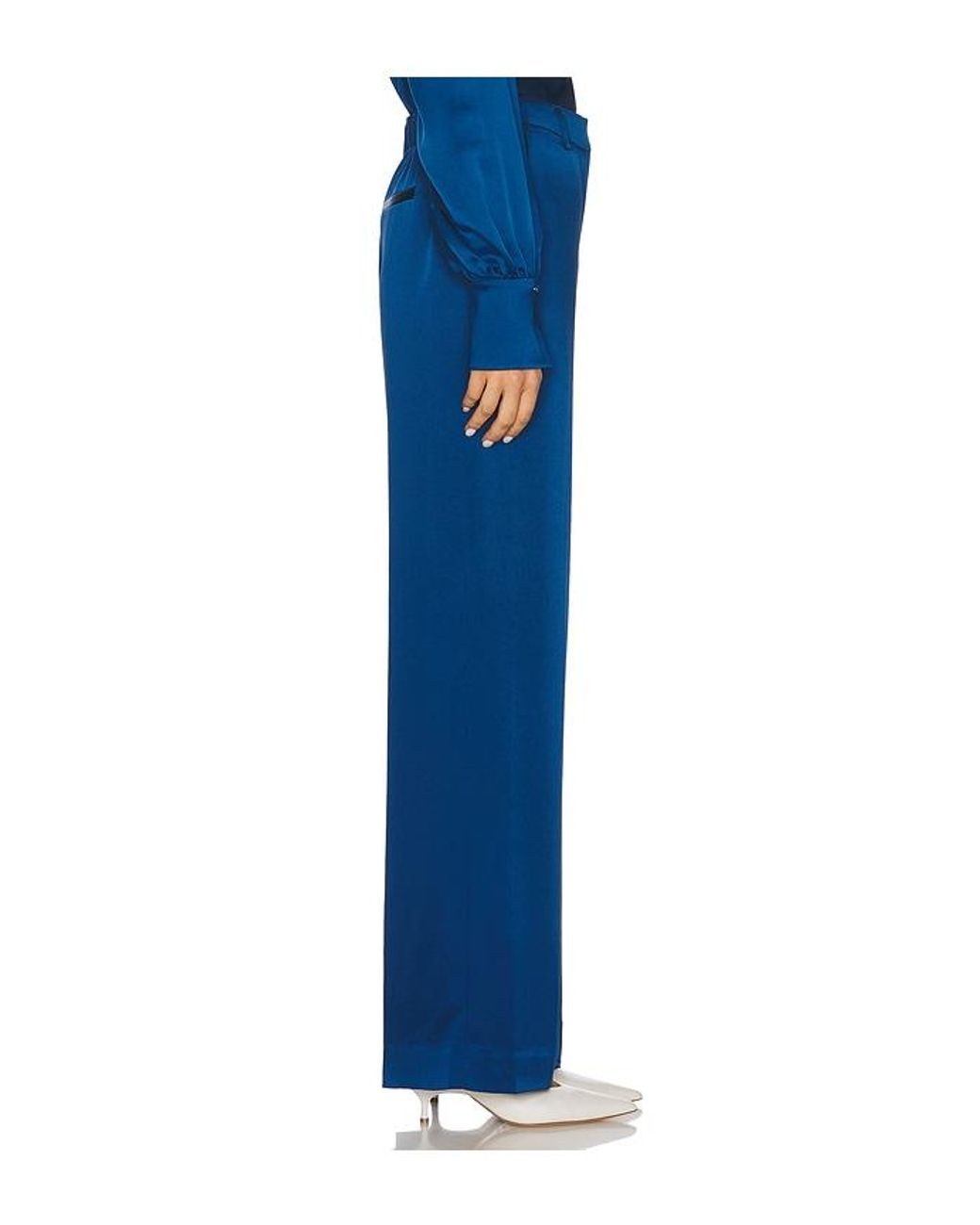 Jonathan Simkhai Blue Tavar Pants