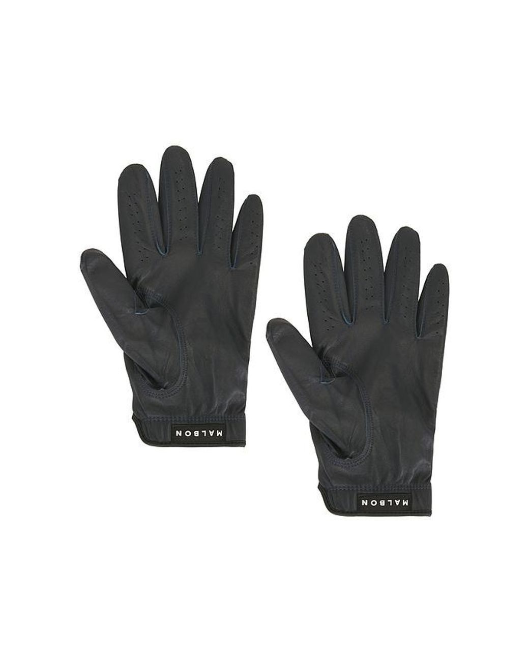 Malbon Black Division Glove for men