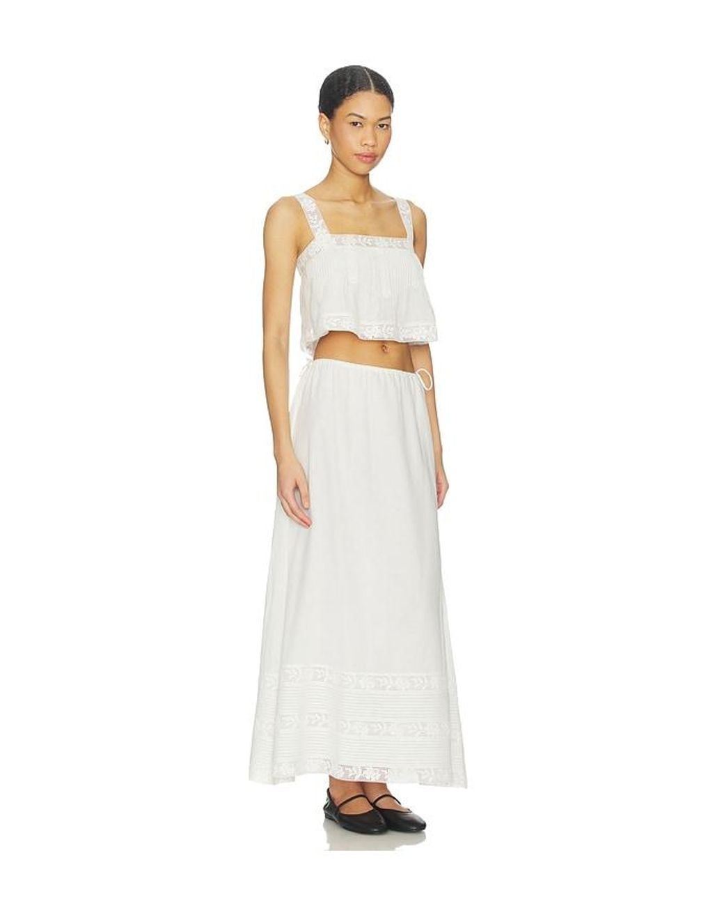 Saylor White Elsie Set