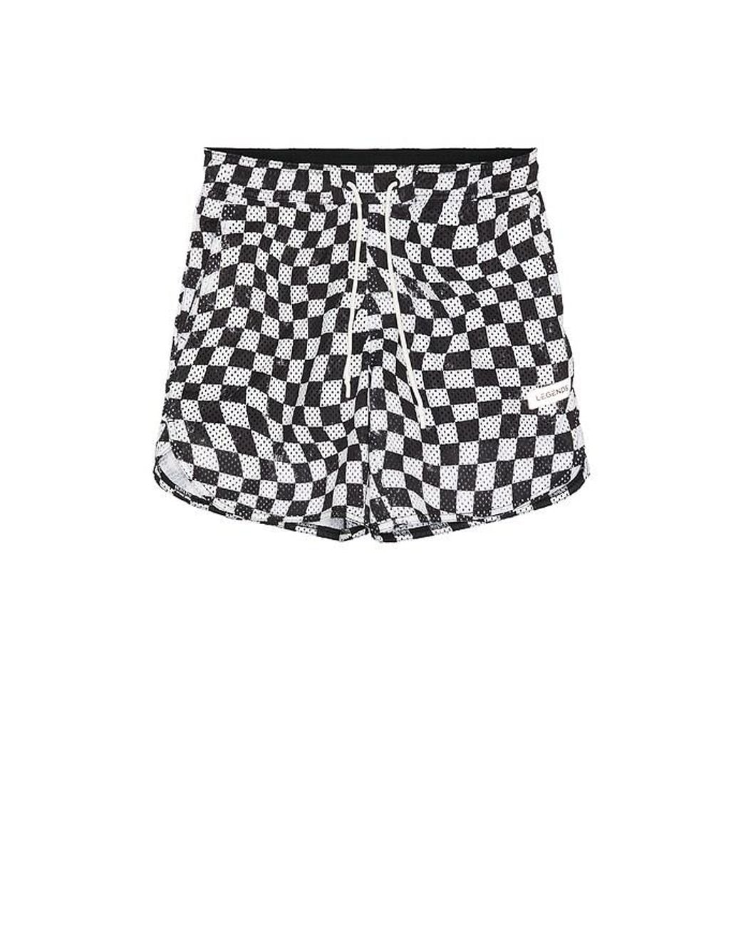 Legends Black Luka Mesh 7 Short for men