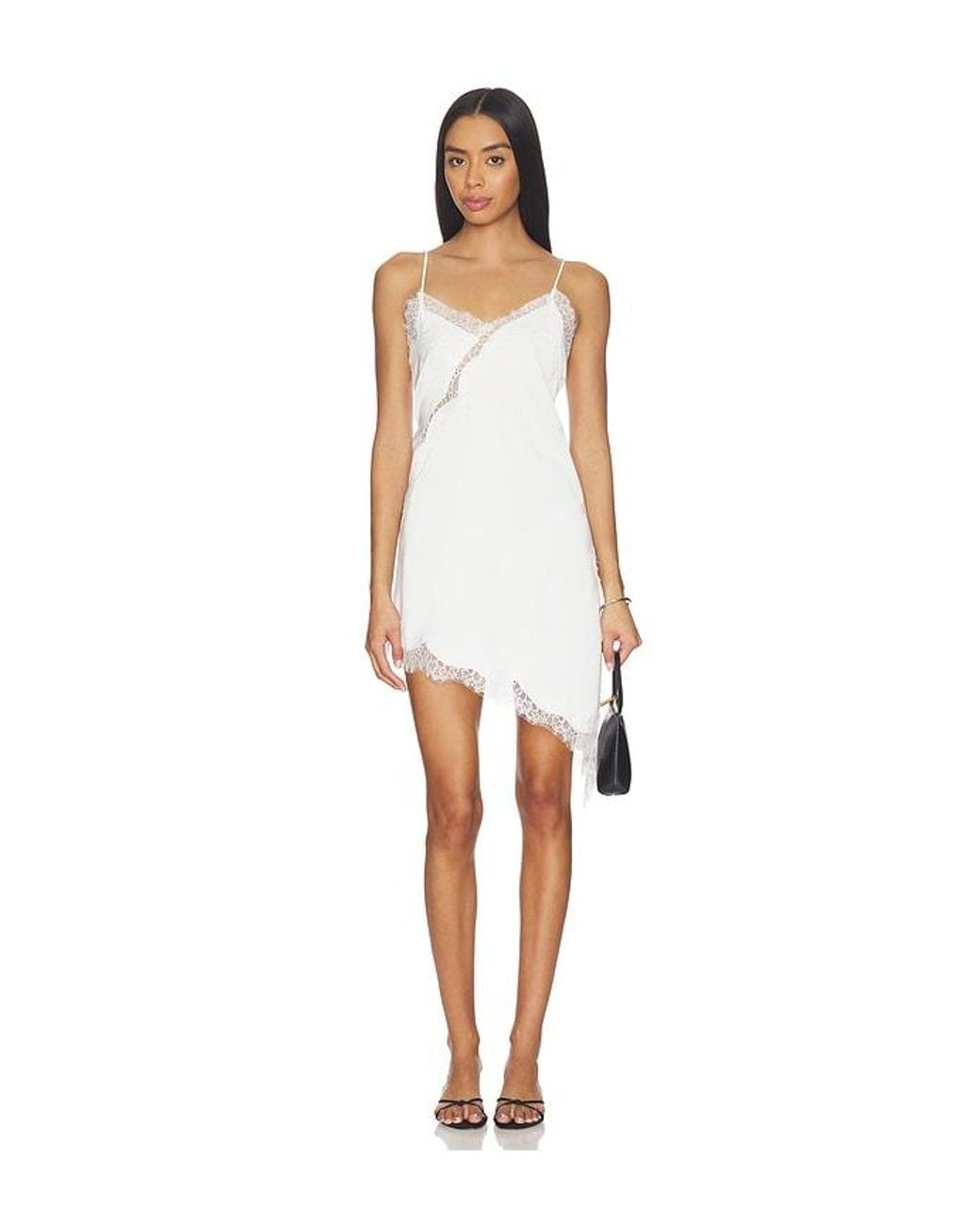 superdown White Jaxine Mini Dress