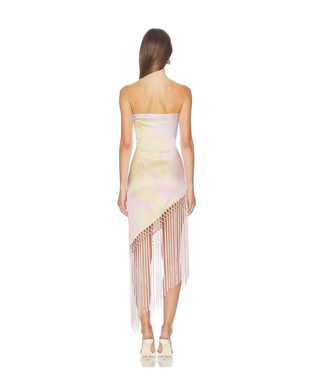 Lovers + Friends White Tory Midi Dress