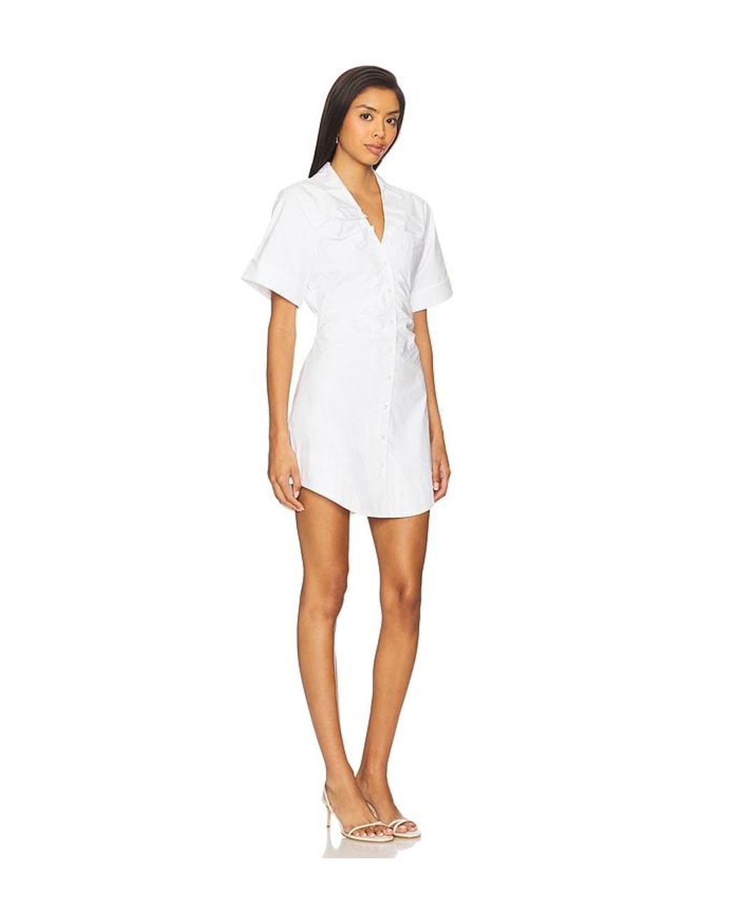 Lovers + Friends White Lauren Mini Dress