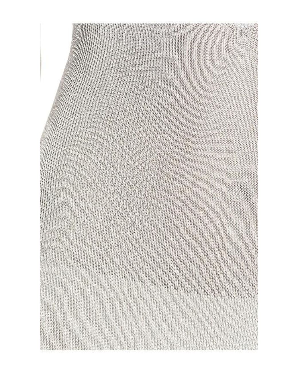 GUIZIO White Millie Halter Mini Dress