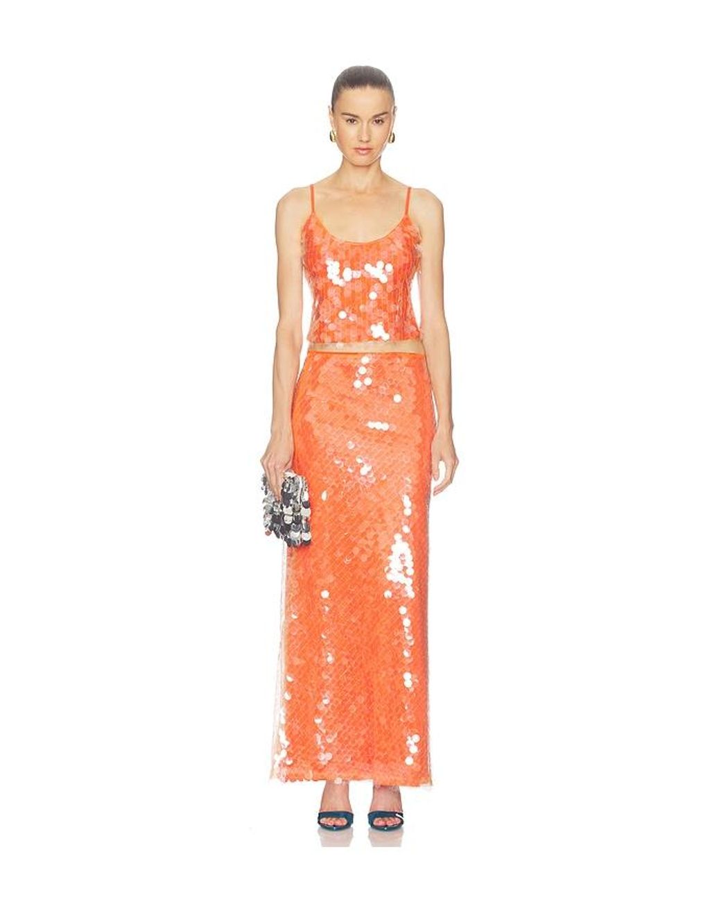 SNDY'S Orange X Revolve Calliope Top