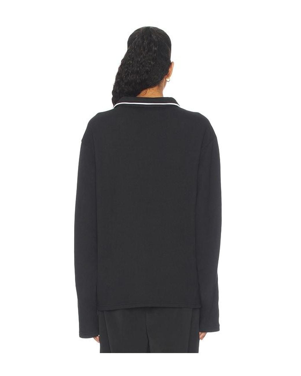 OperaSPORT Black Nico Polo Sweater