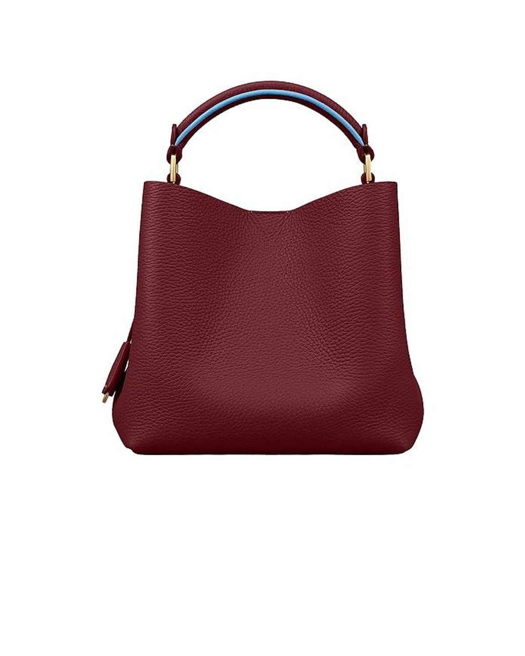 MAISON de SABR Red The Mini Bucket Bag