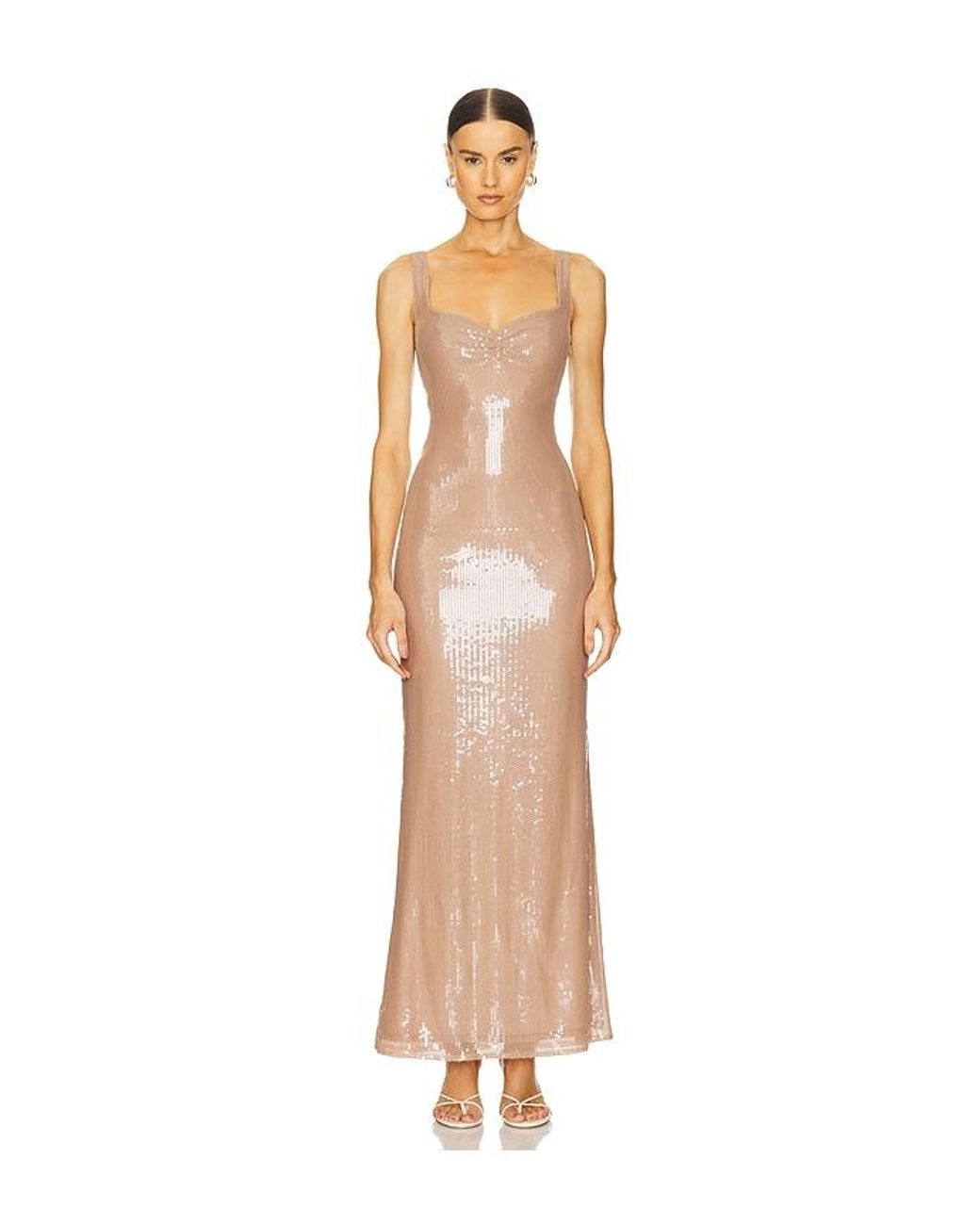 LOBA White Disa Maxi Dress