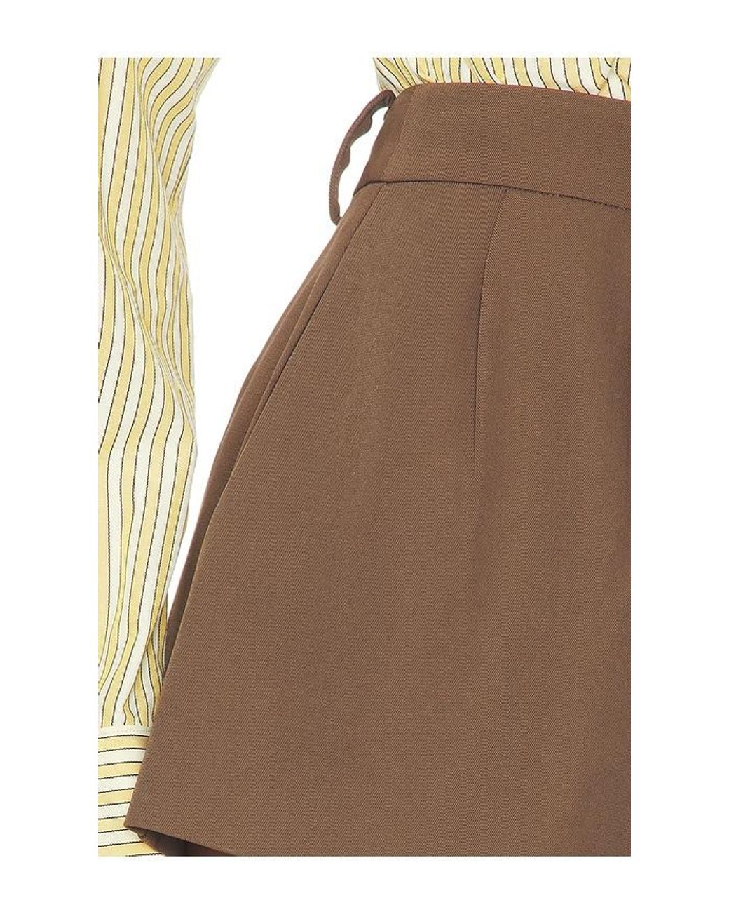 Lovers + Friends Brown Jamie Short