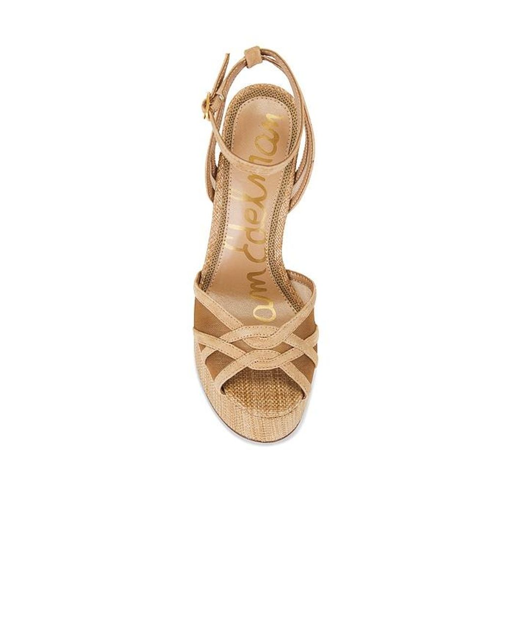 Sam Edelman White Sandy Sandal
