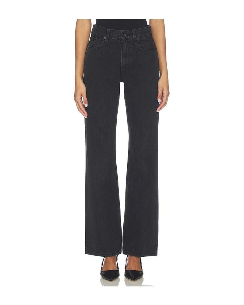 SLVRLAKE Denim Blue Anita Bootcut Jeans
