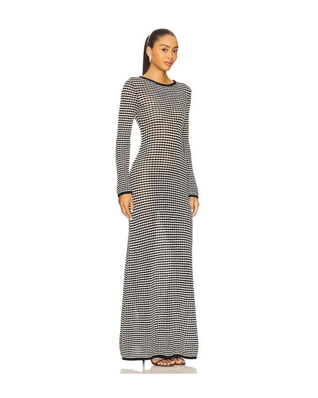 Lovers + Friends Gray Brienne Maxi Dress
