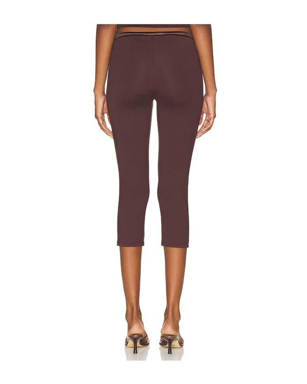 Only Hearts Brown Right Bank Capri Pant