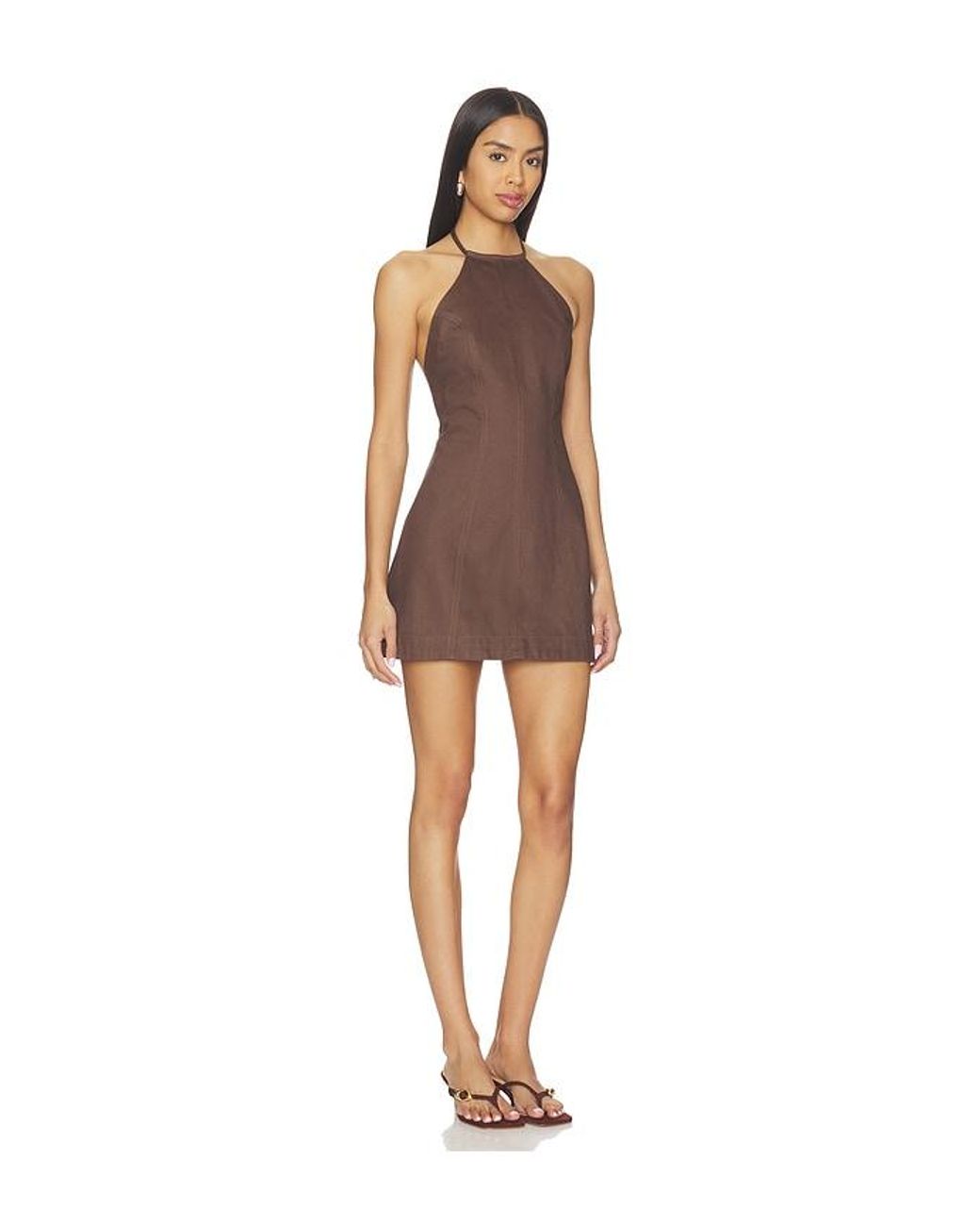 Matthew Bruch Multicolor Vest Mini Dress
