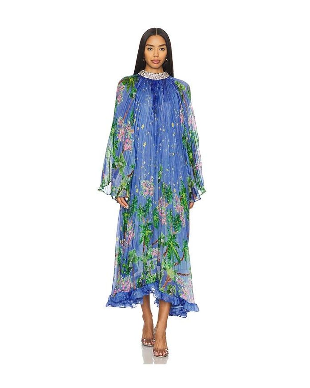 Celiab Blue Earth Dress