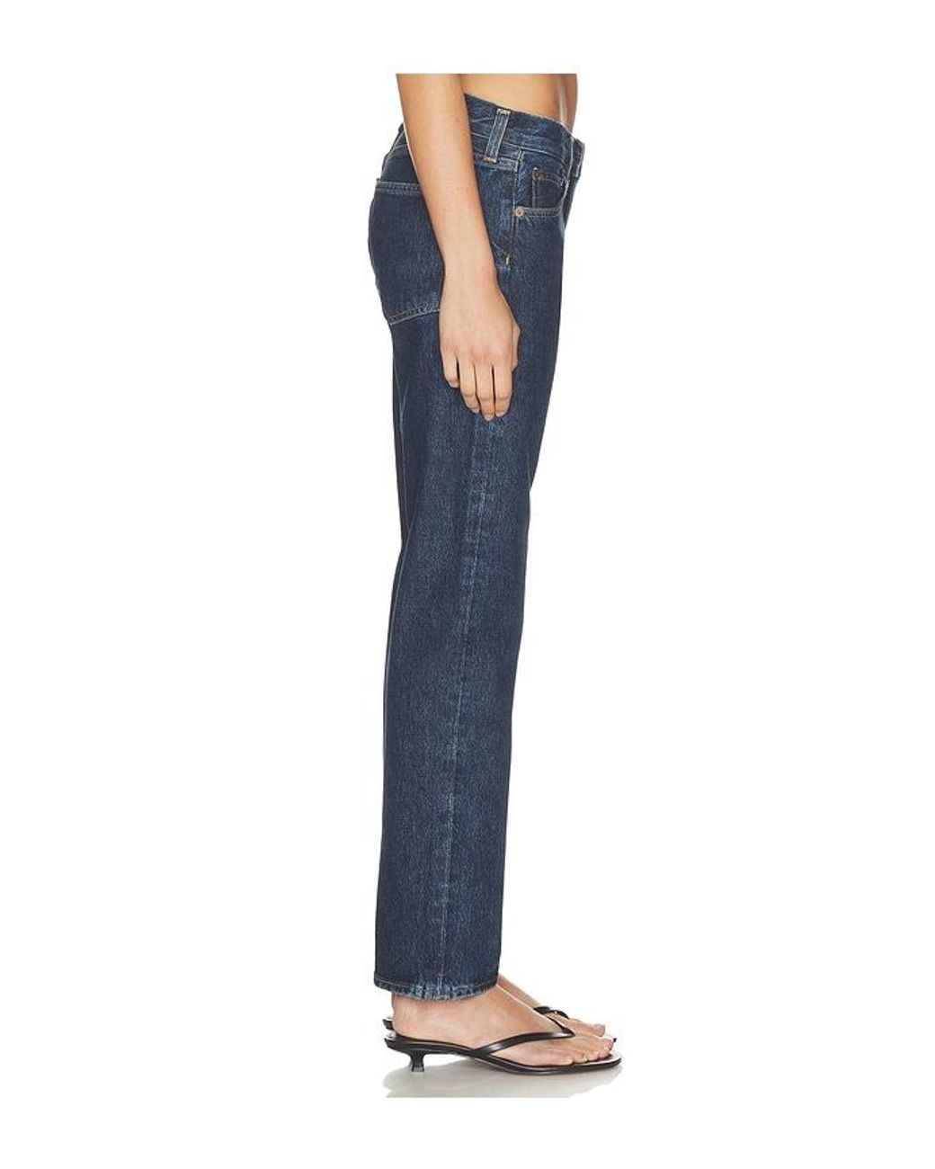 Agolde Blue Stovepipe Jean