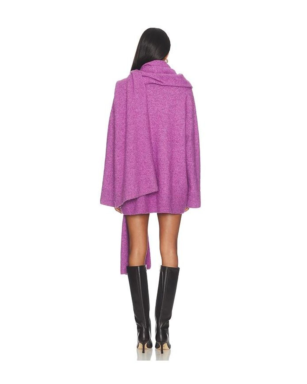 Show Me Your Mumu Purple Oslo Sweater Dress