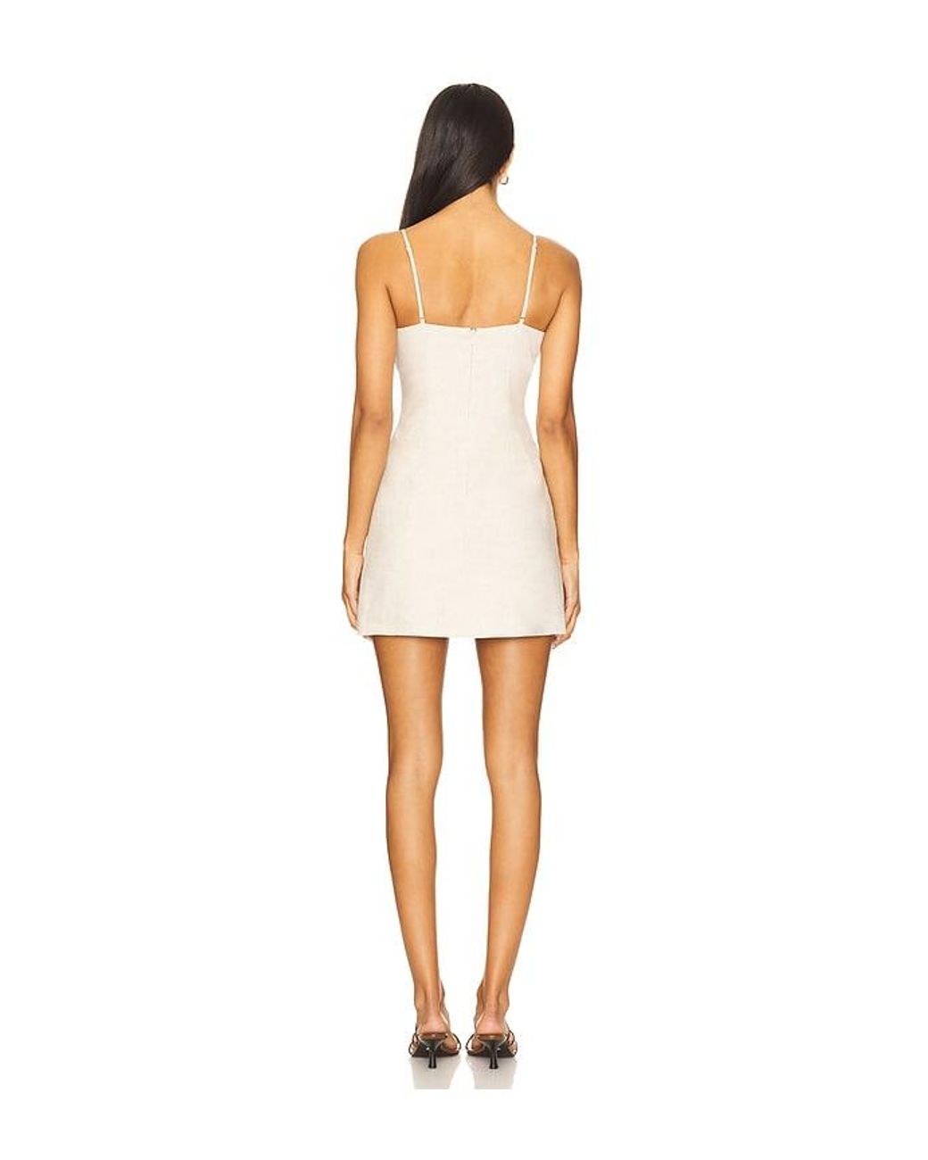 Lovers + Friends White Beatrice Mini Dress
