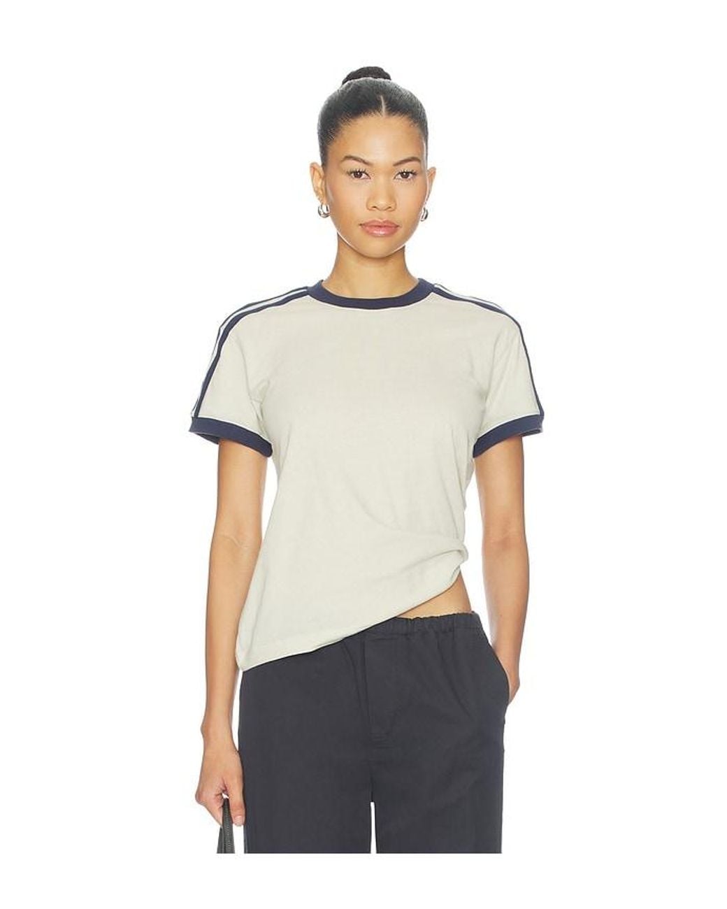 GRLFRND Multicolor Ringer Tee