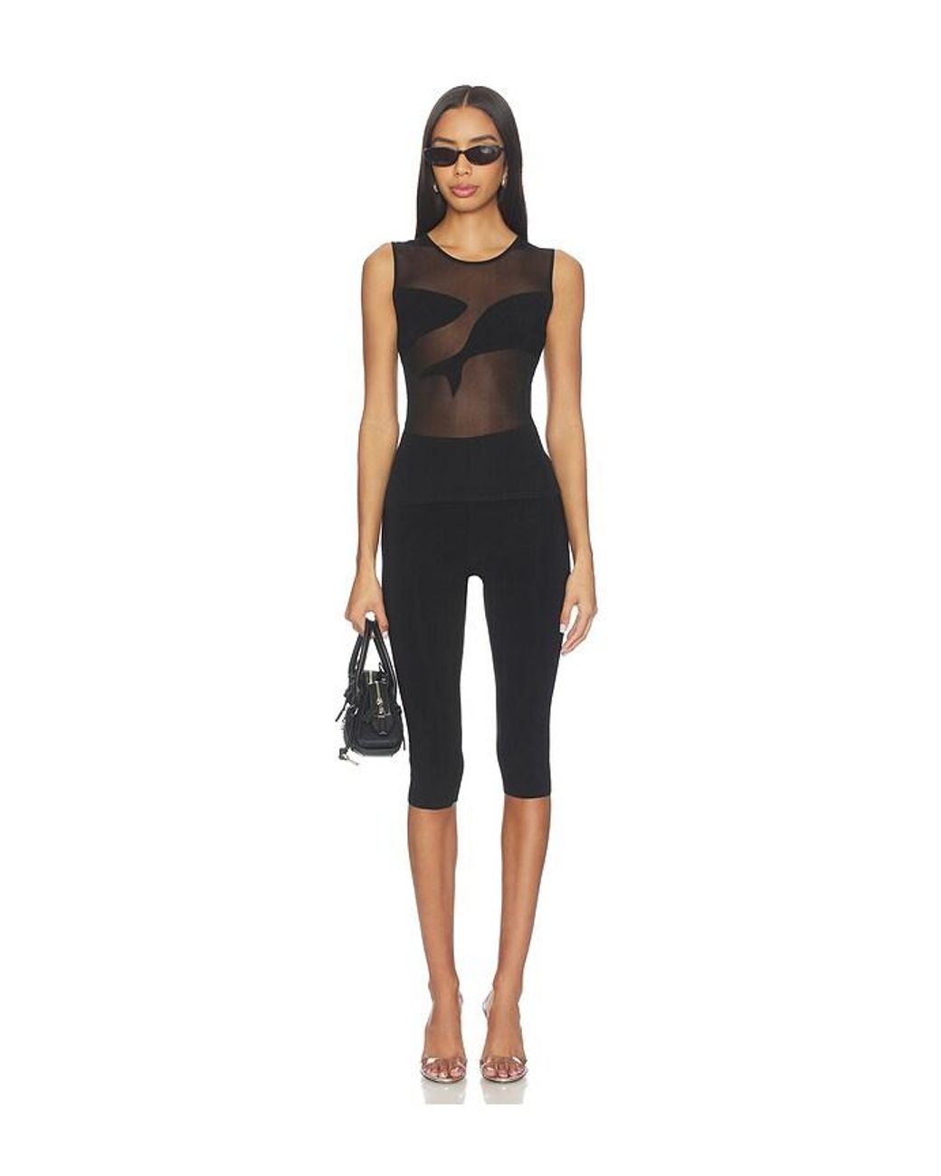 Ph5 Black Oscar Sheer Tank