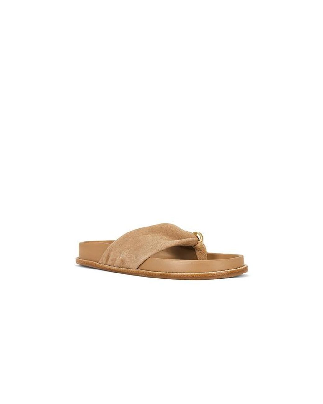 Jonathan Simkhai White Stella Suede Sport Sandal