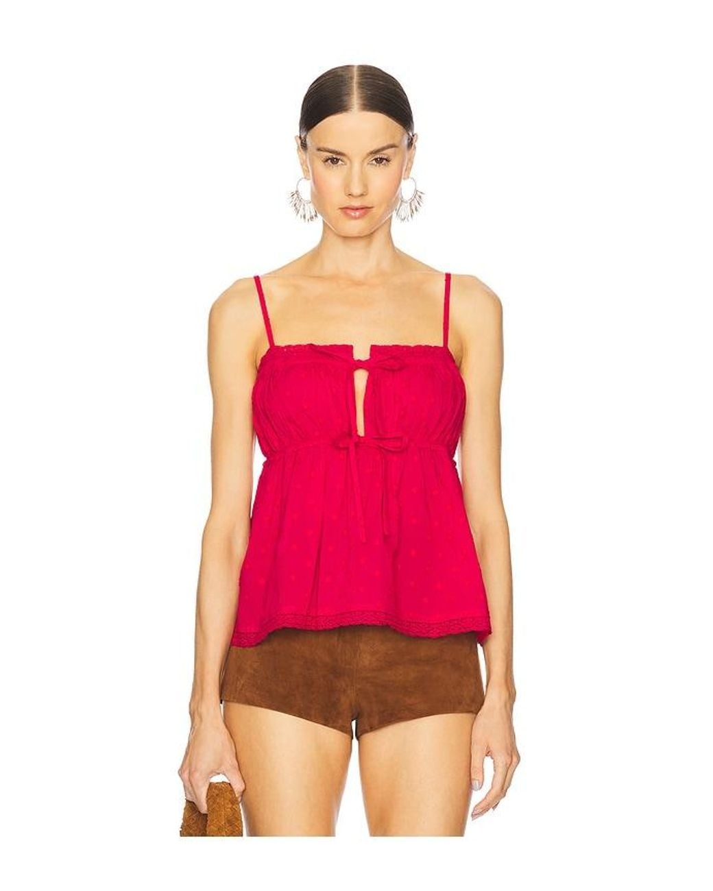 Ulla Johnson Pink Quinn Top