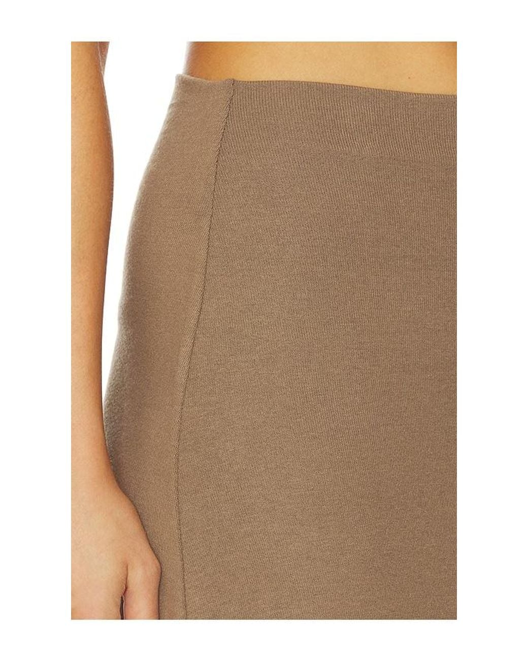 Leset Brown Lauren Maxi Skirt