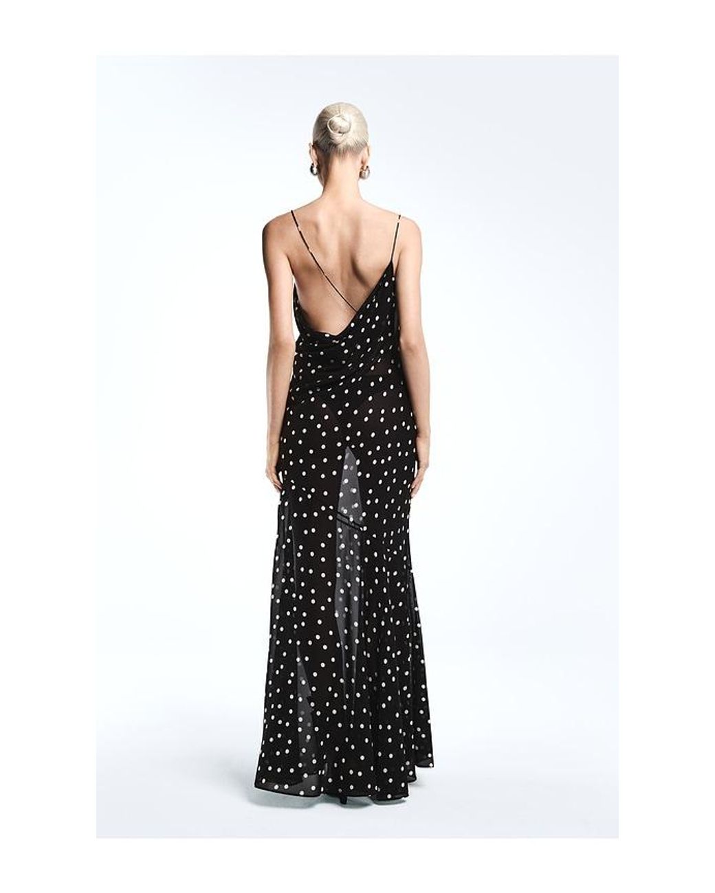 REVOLVE LOS ANGELES White Siagre Silk Backless Gown