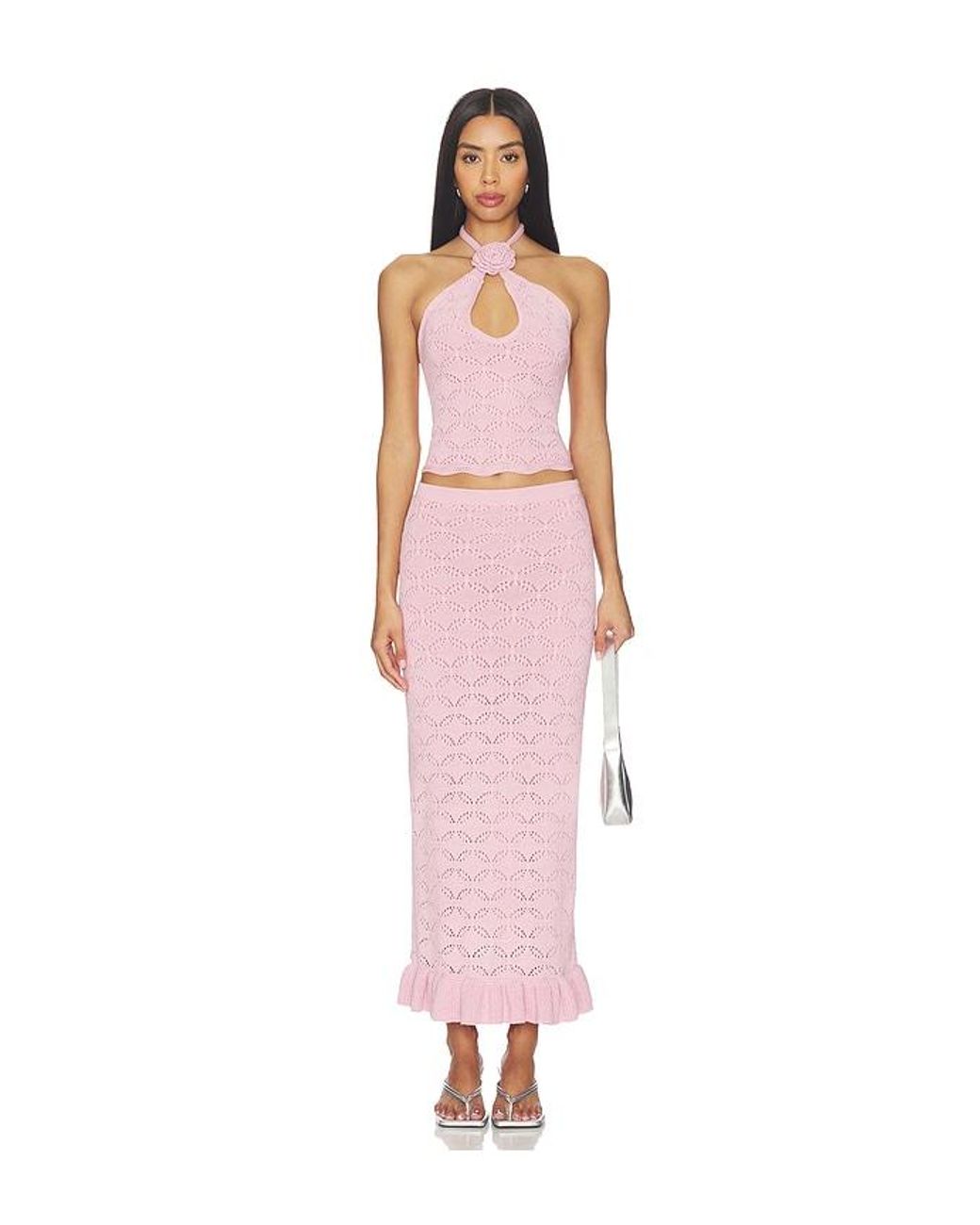CAPITTANA Pink Christy Skirt