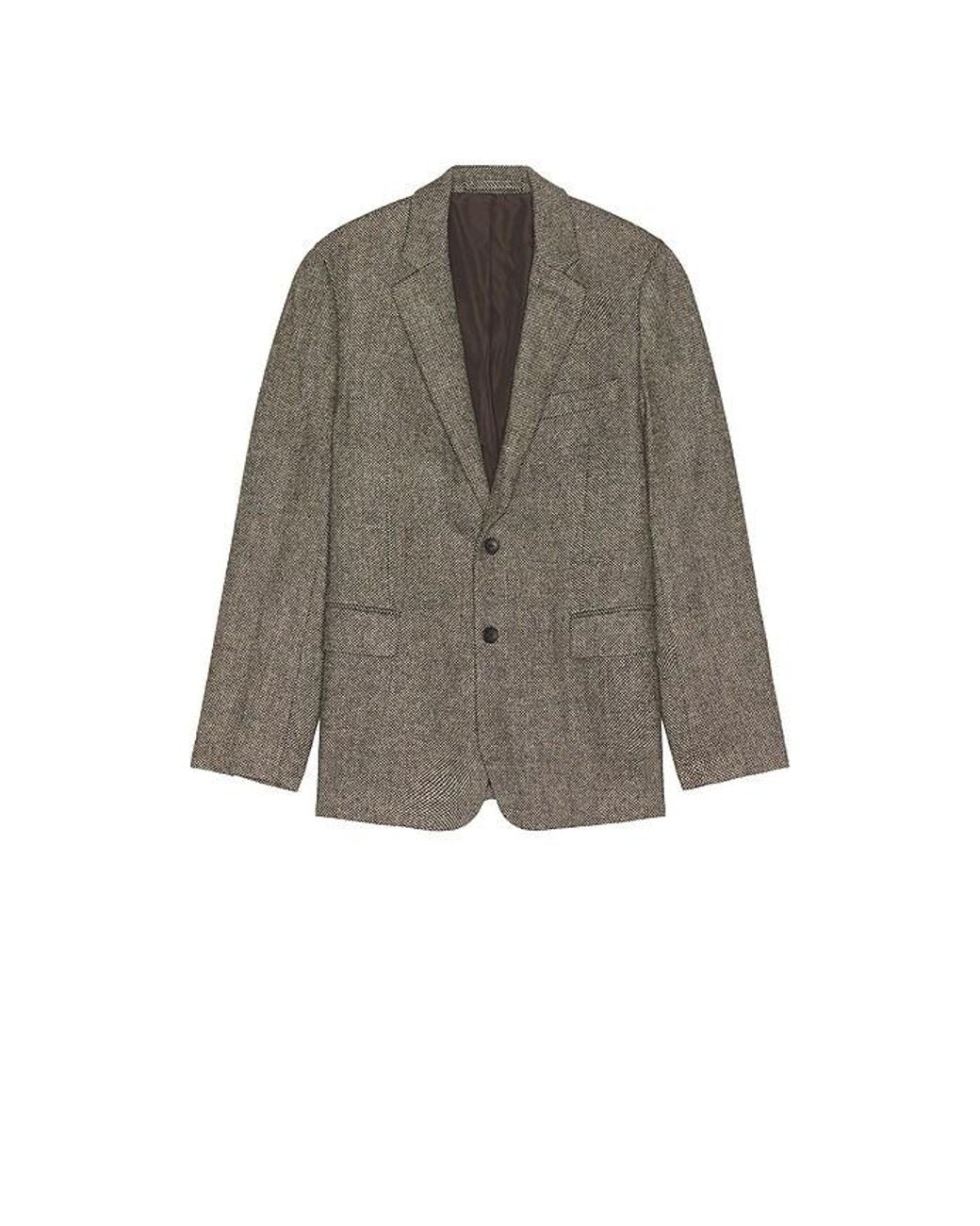 Percival Gray Wilde Birdseye Regular Blazer for men
