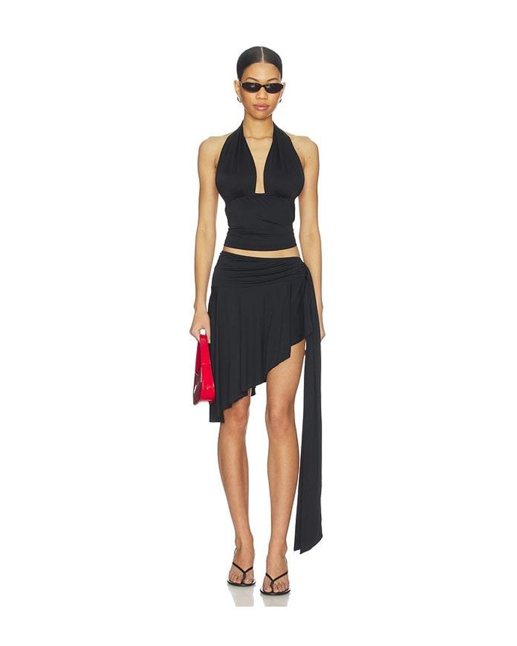 Lioness Black Safari Halter Top