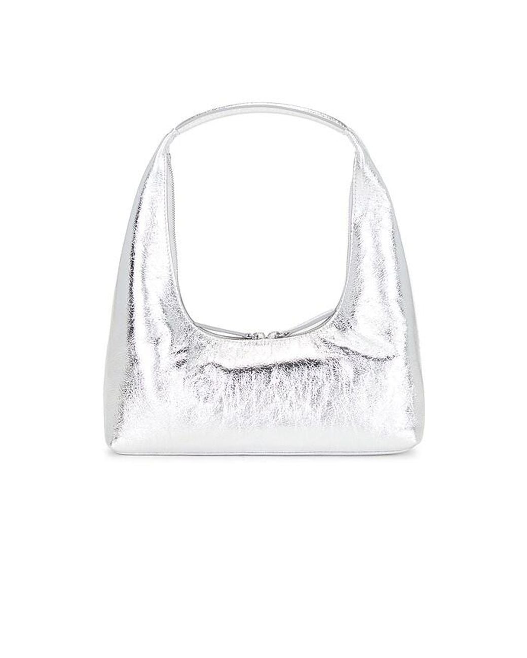 MARGE SHERWOOD White Hobo Shoulder Bag