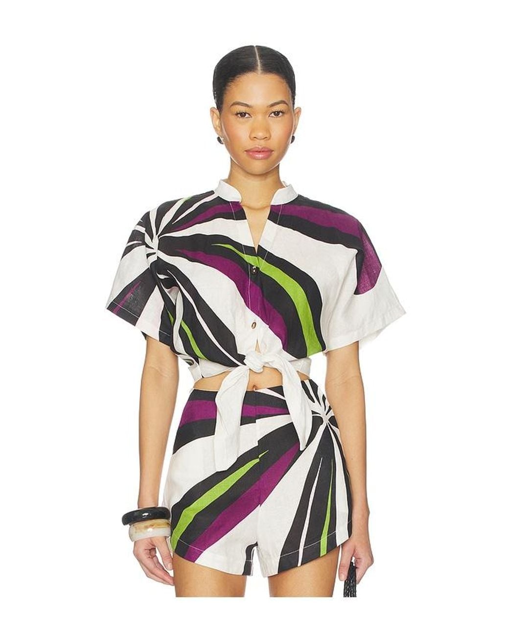 Cala De La Cruz Multicolor Leroy Top