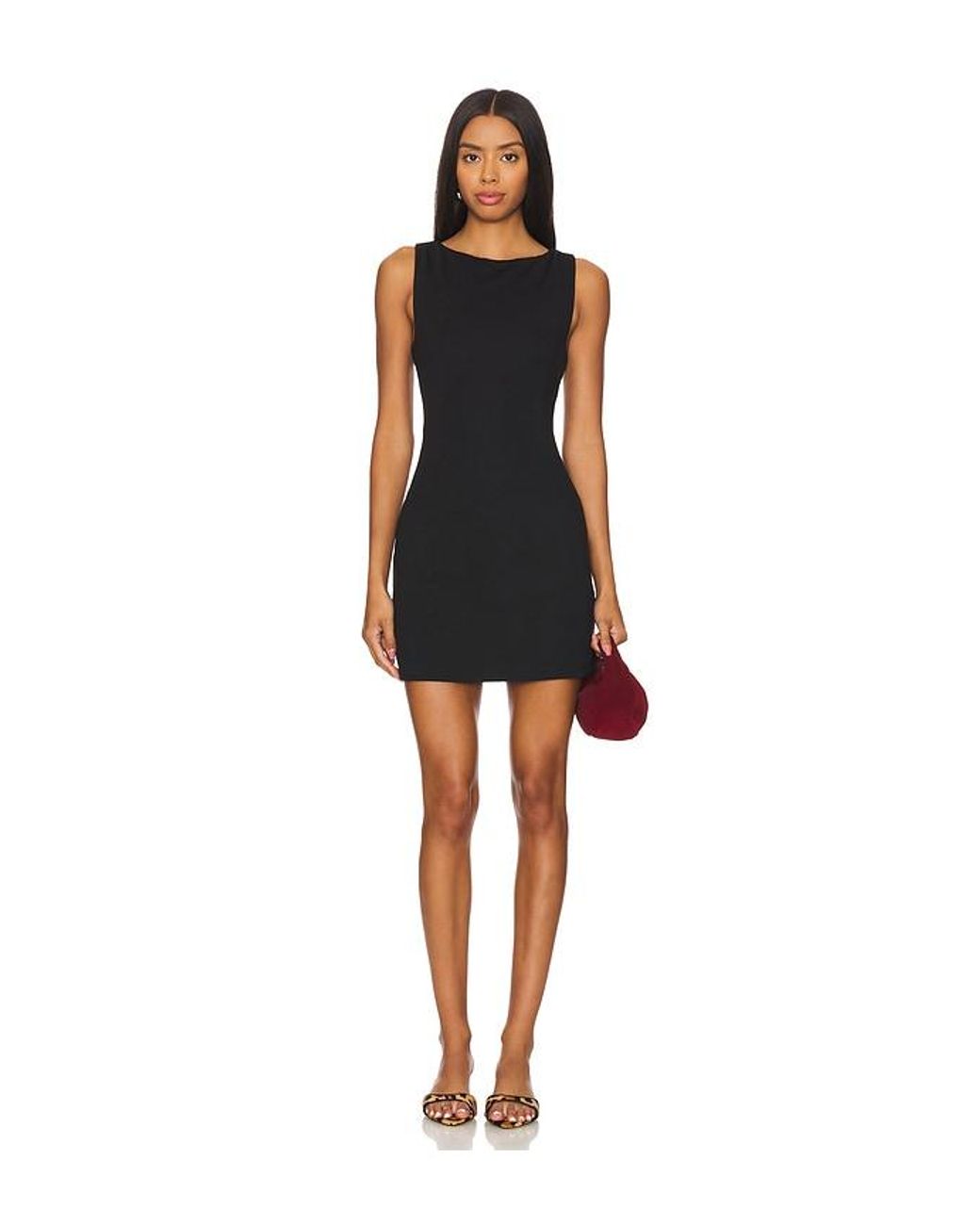 Lovers + Friends Black Harper Mini Dress