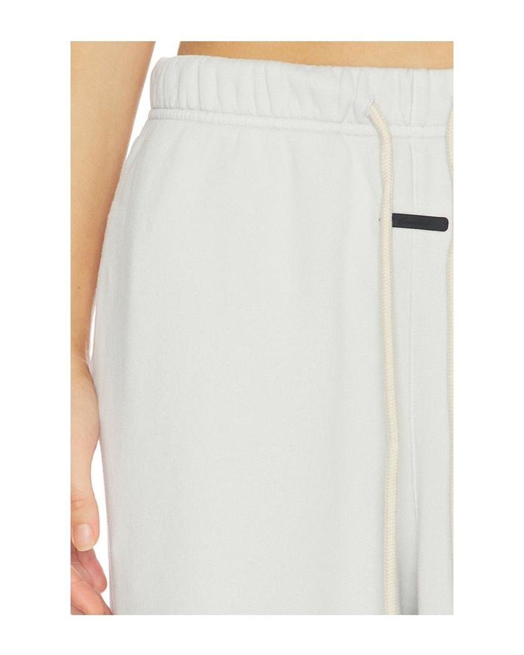 Fear Of God White Undone Cut Lounge Fit Sweatpant