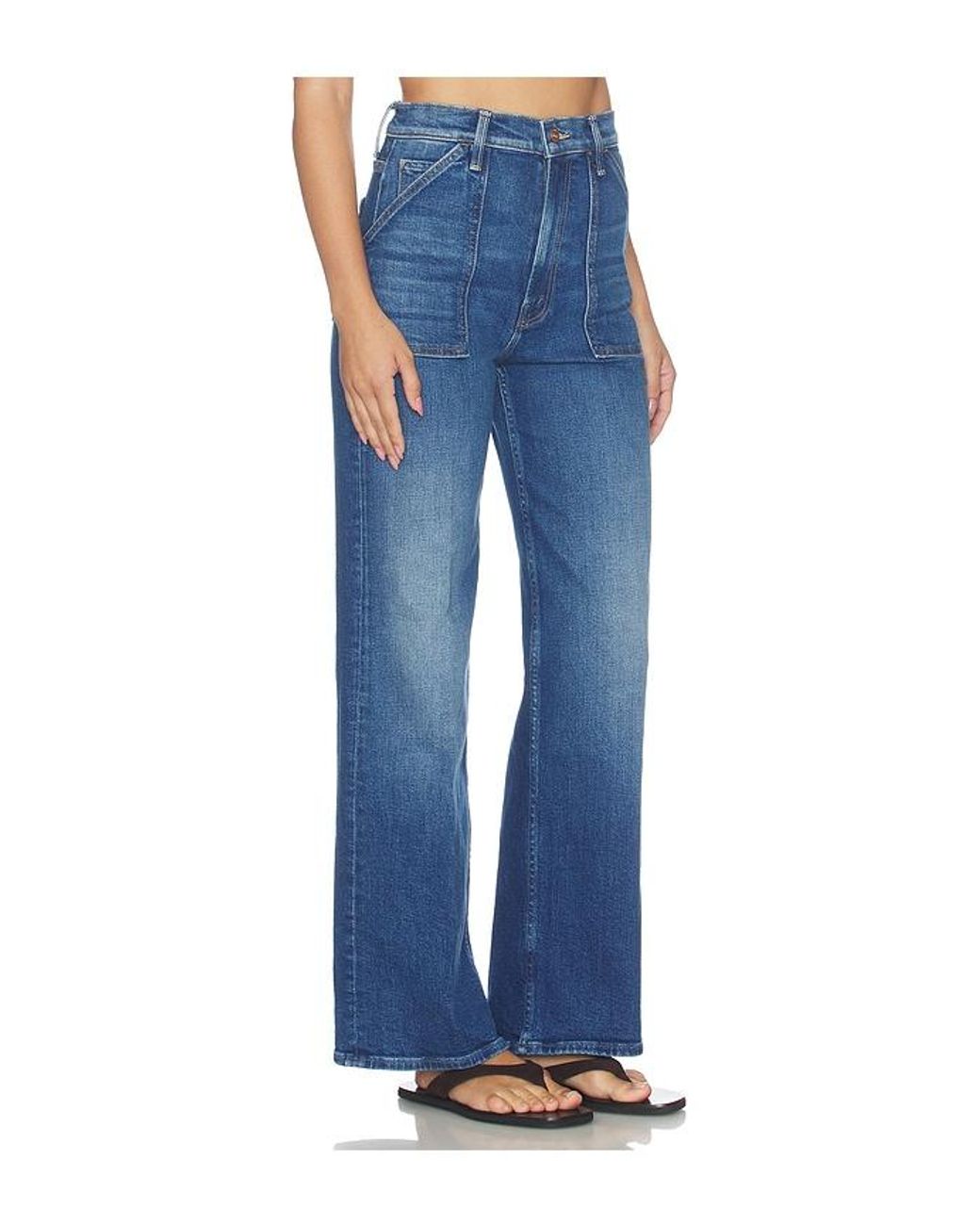 Mother Blue Lil Petite Patch Maven Sneak