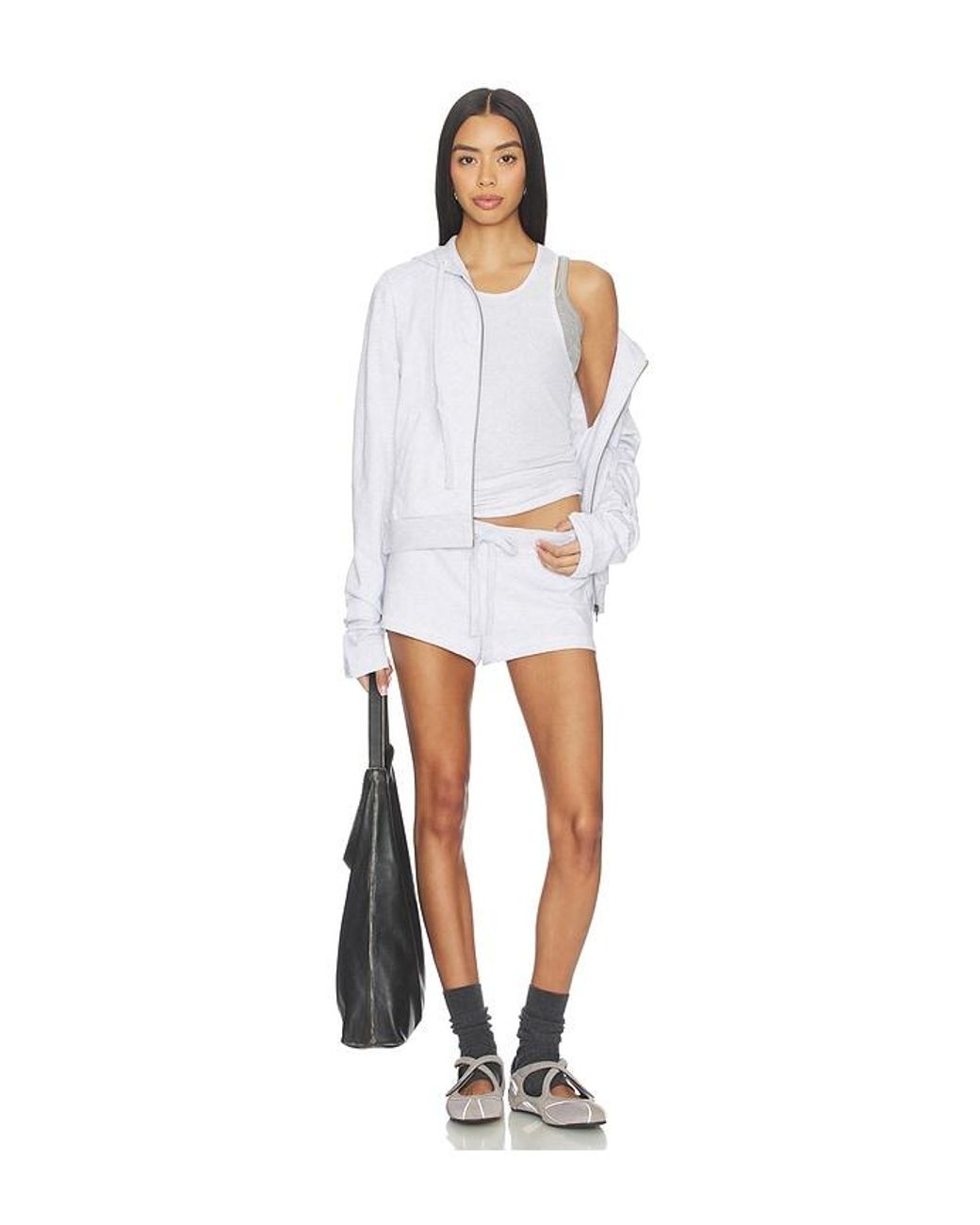 Entire studios White Lightweight Micro Short