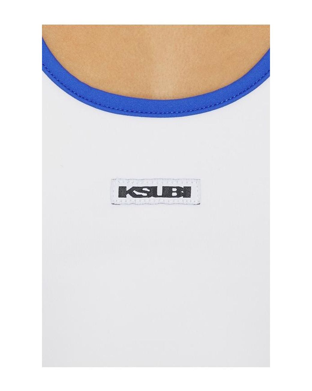 Ksubi White Sott Idol Racer Tank Top
