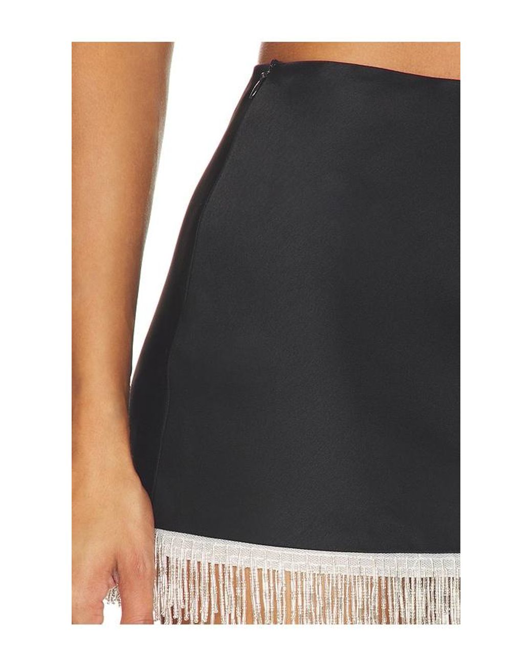 Runaway the Label Blue Valia Low Waist Mini Skirt