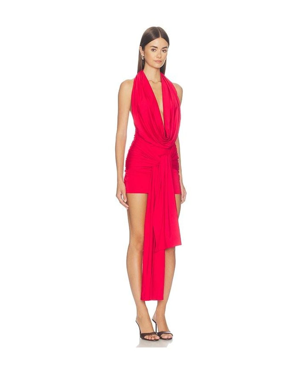 superdown Red X Hannah Lizzy Arwen Mini Dress