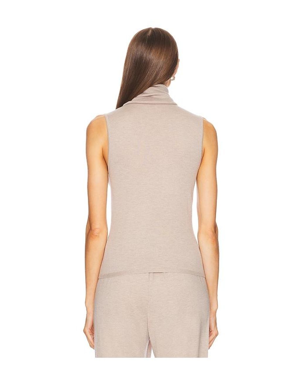 Helsa Natural Faye Knit Top