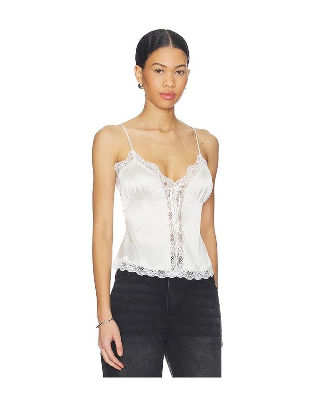 GUIZIO White Blair Top